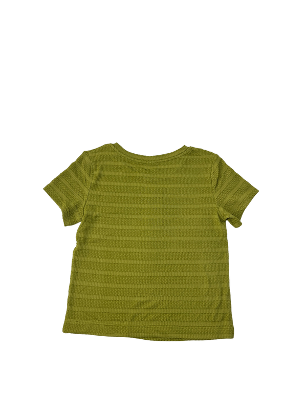 CLAUDINE SHORT SLEEVES SHIRT (PEAR)