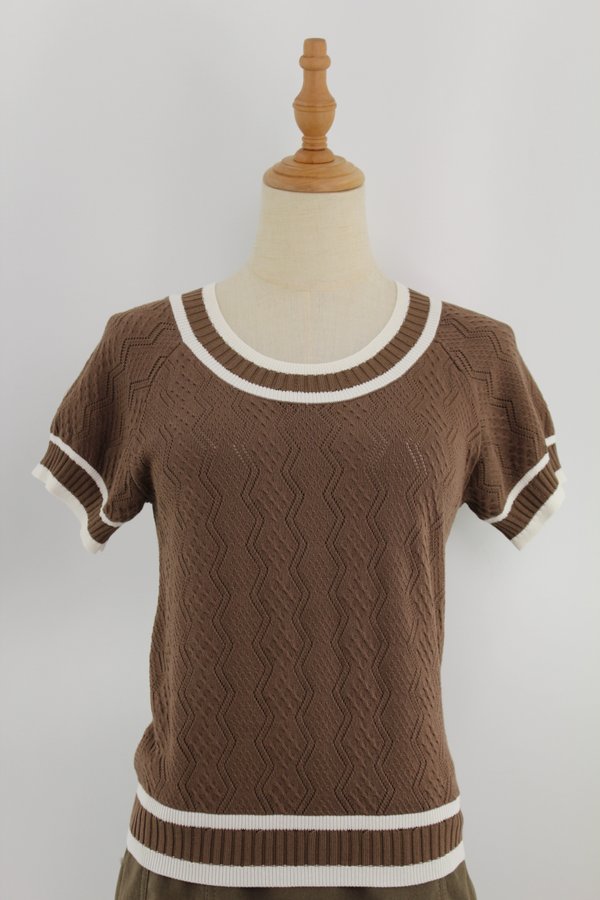 ASHLEY CASUAL KNIT TOP