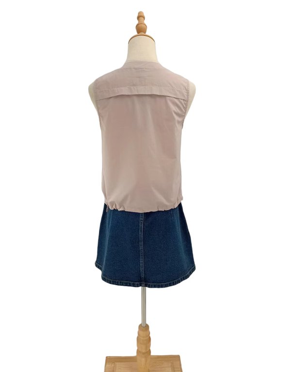 EllIE SLEEVELESS BLOUSE VEST