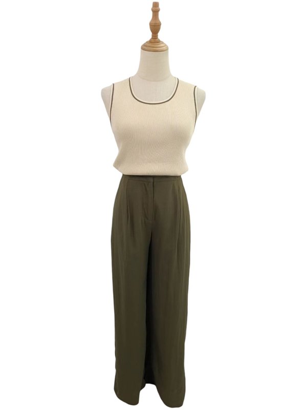 IRIS WIDE LEG CROPPED PANT