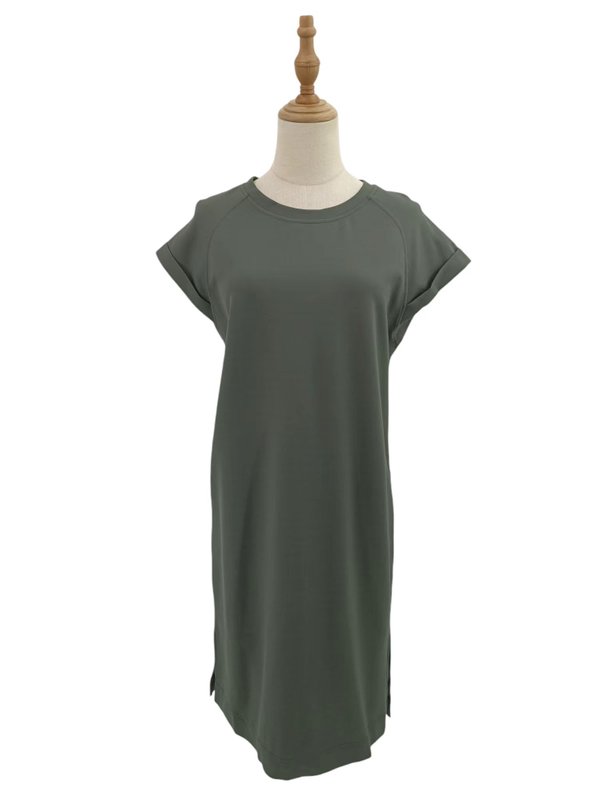 ANA CAP SLEEVE T SHIRT DRESS