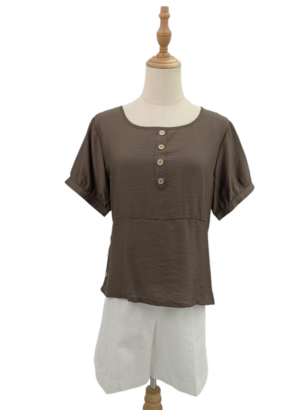 JANA SHORT SLEEVE BLOUSE