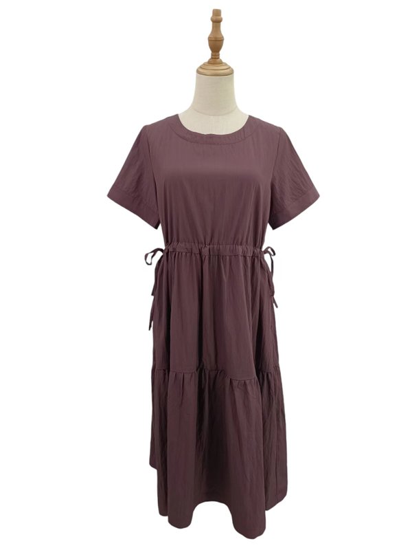 ANNA SHORT SLEEVE DRESS 