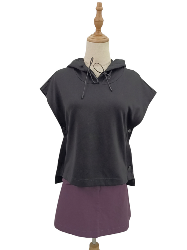 TANYA HOODIE SHORT SLEEVE T SHIRT