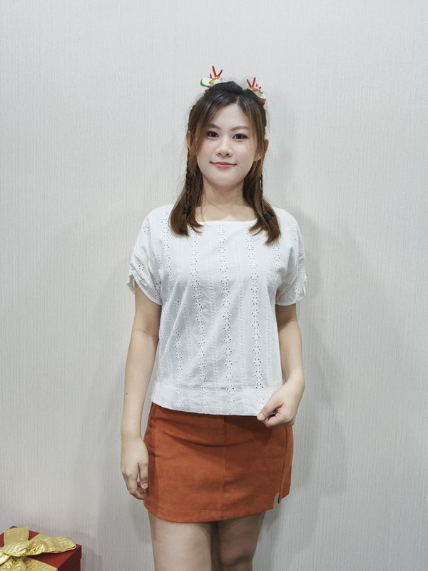 ELIN SHORT SLEEVE BLOUSE