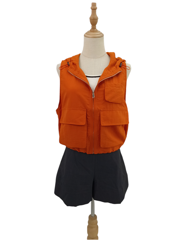 JANA HOODIE SLEEVELESS BLOUSE VEST