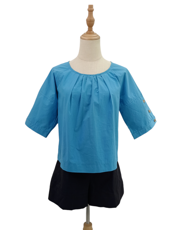 OLIVER SHORT SLEEVE BLOUSE