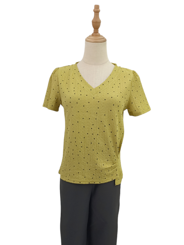 MOLL POLKA DOTS SHORT SLEEVE T SHIRT