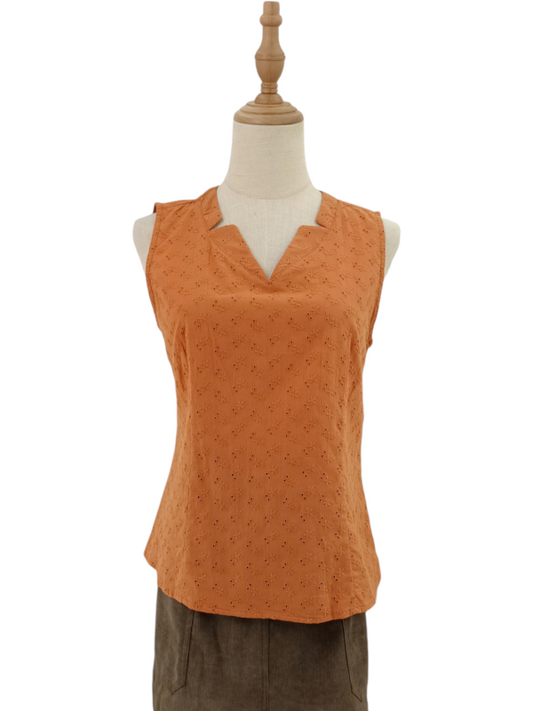 NATALIE SLEEVELESS BLOUSE