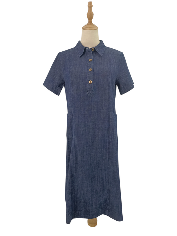 SIAN DENIM DRESS