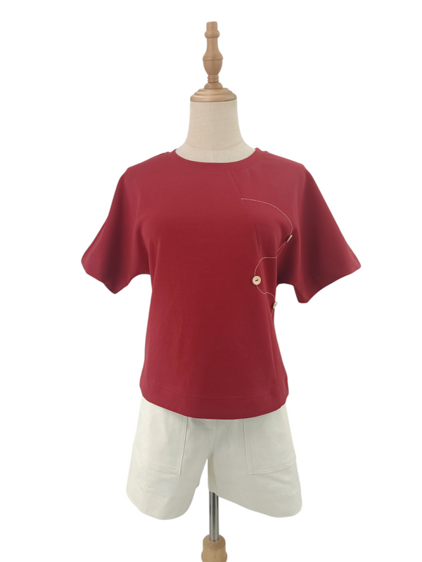 ALYS SHORT SLEEVE TOP