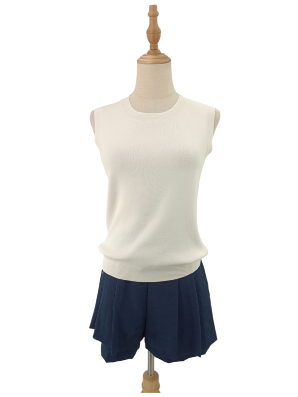 MIYA SLEEVELESS KNIT TOP