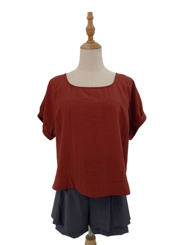 KYRA SHORT SLEEVE BLOUSE