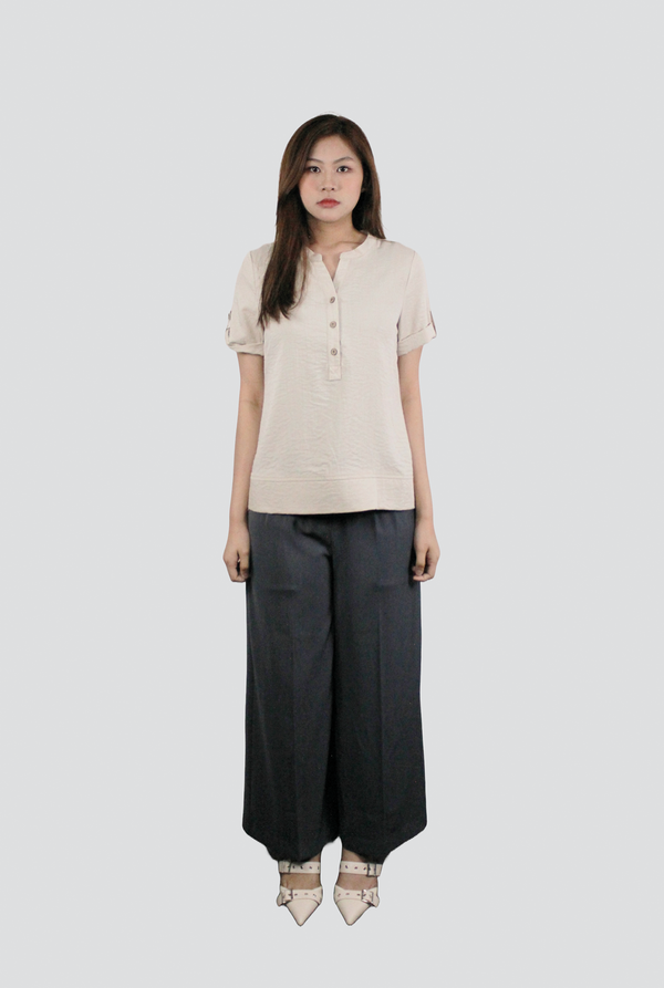Anais Zen Button Blouse