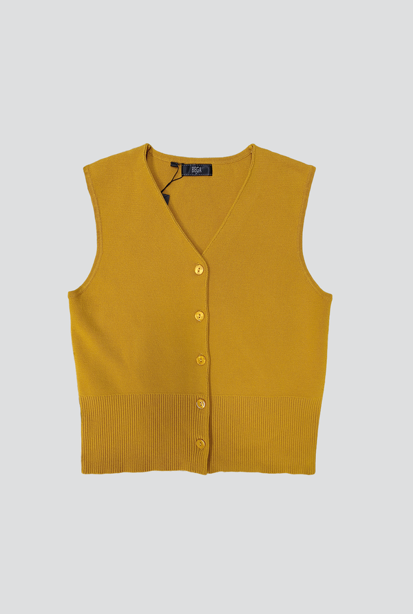 Larissa V-Neck Knit Vest