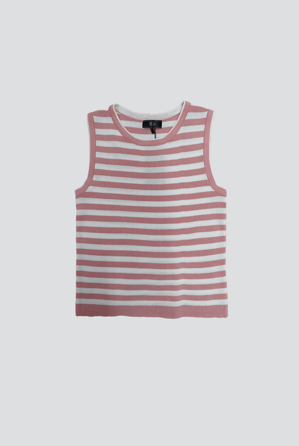 Lachlan Striped Knit Tank Top (KV35483)