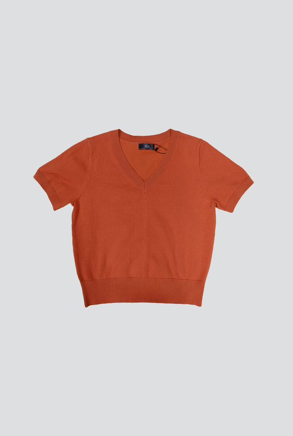 Tara V-Neck Knit Top
