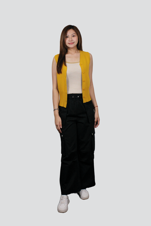 KATELYN STRIPED RIBBED KNIT
