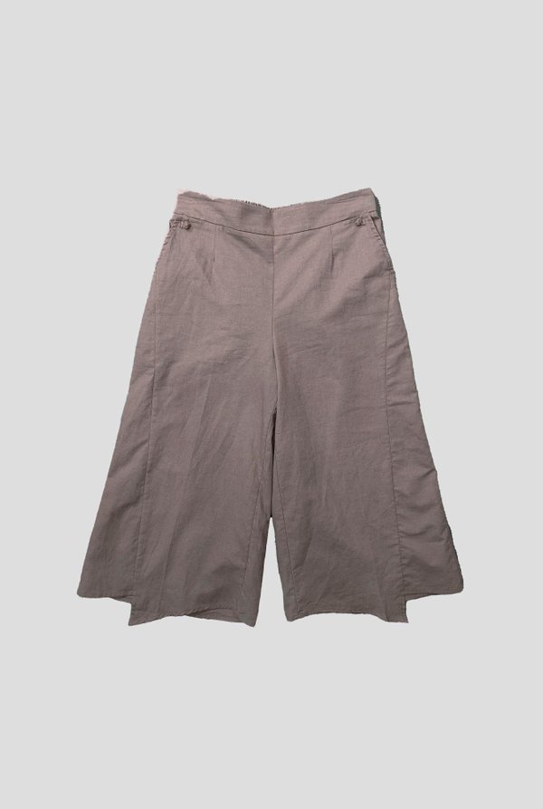 NINA SOLID WIDE LEG PANT