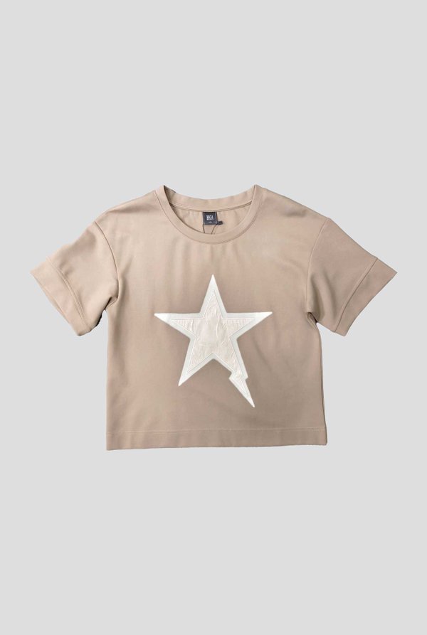 PRIYA GRAPHIC SHORT SLEEVE TOP