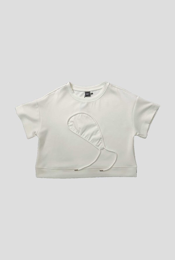 Cara Sculpted Stitch Detail Tee