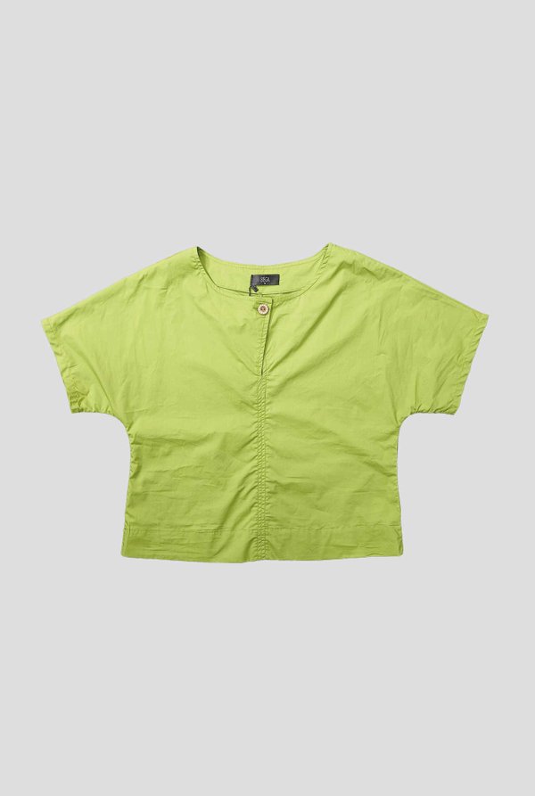 Willie Single Button Cotton Blouse