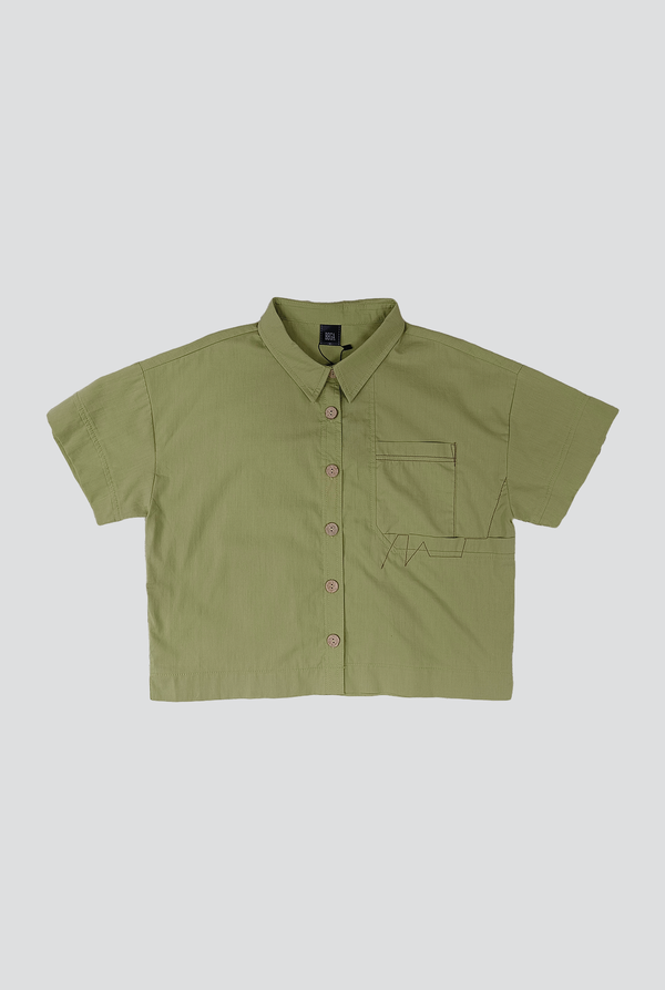 Hollie Pocket Short Sleeve Shirt