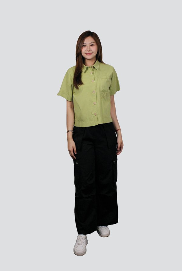 Hollie Pocket Short Sleeve Shirt