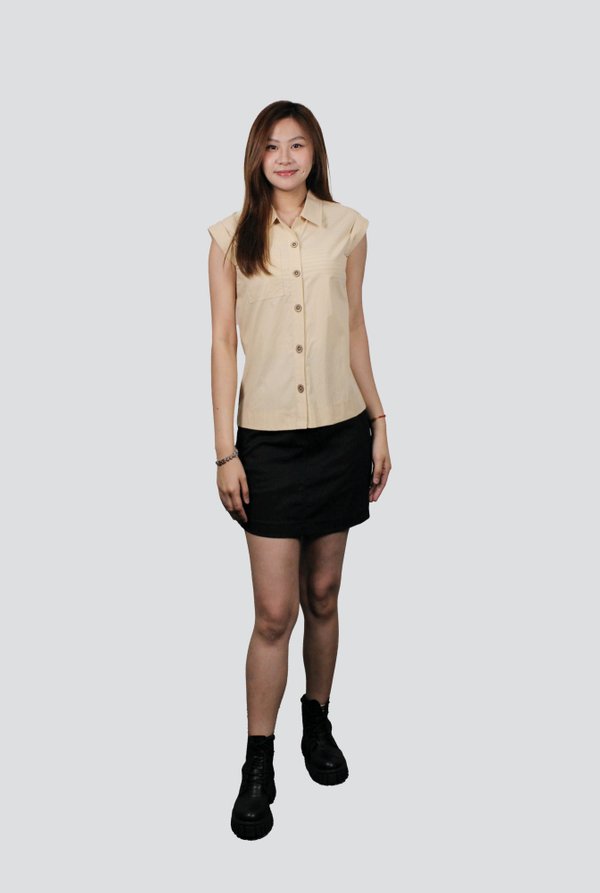 Tessa Cotton Vest Shirt
