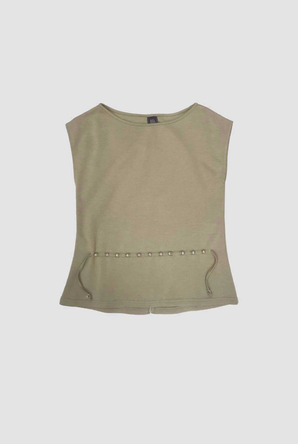 Sloane Rivet Cord Tank
