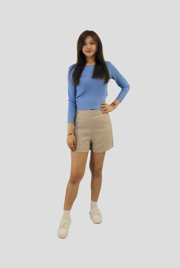 Cai Textured Knit Sweater