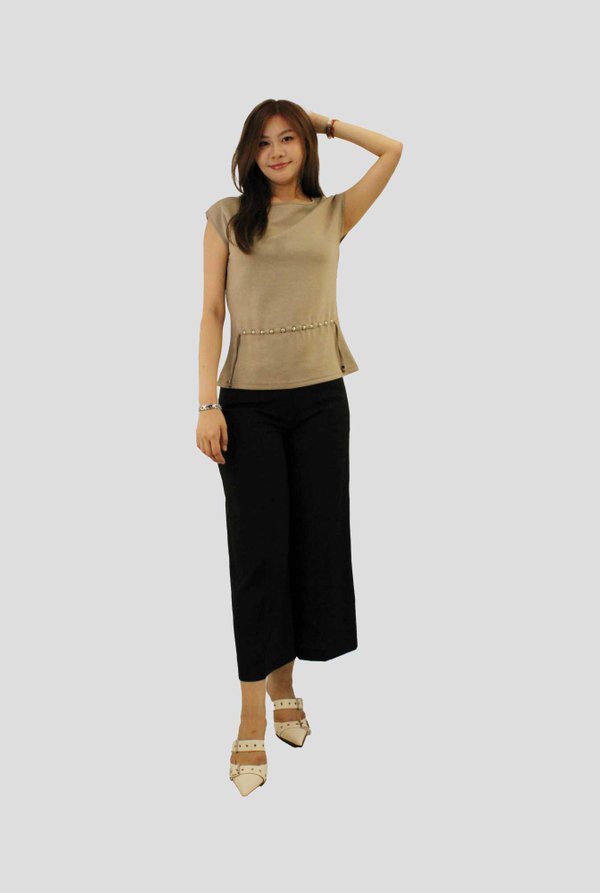 Sloane Rivet Cord Tank