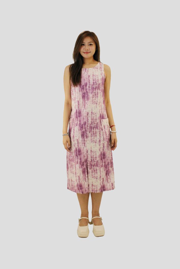 Mae Tie-Dye Sleeveless Dress