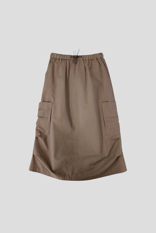 Blair Drawstring Midi Skirt