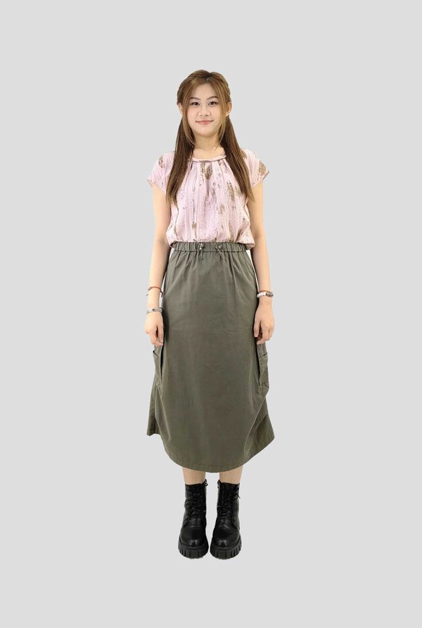 Cora Brushstroke Blouse