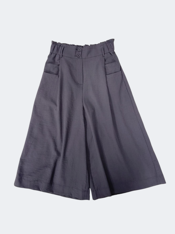 Mine High-Waisted Wide-Leg Culottes (P56676)