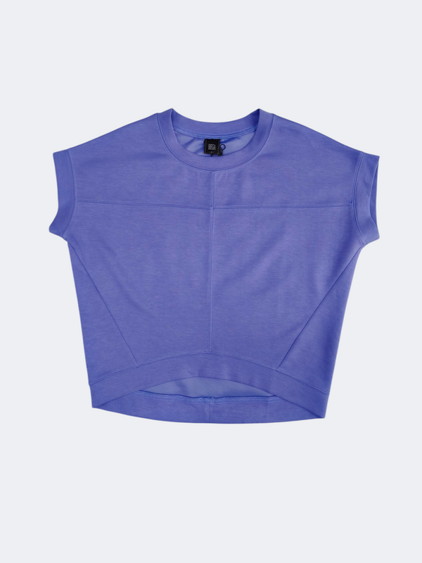 JUDE SOLID COLOR CROP TEE