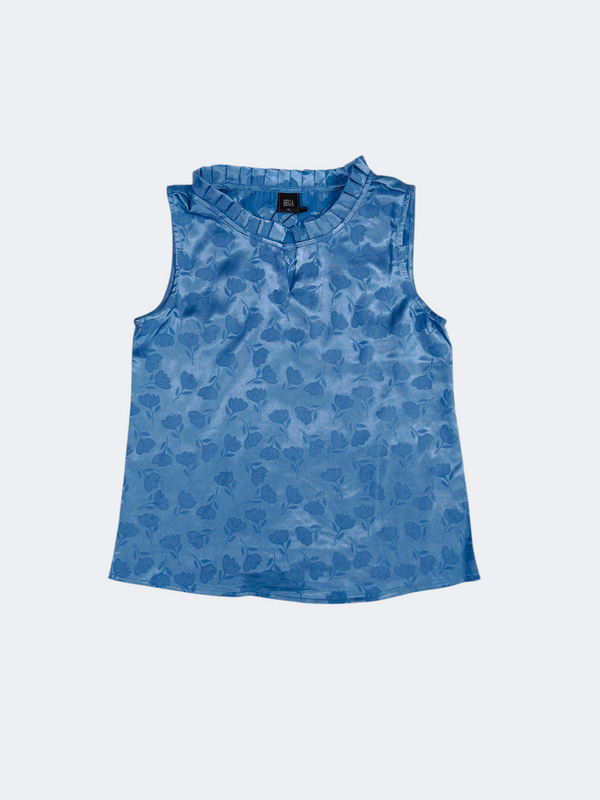 TANYA BLOSSOM JACQUARD TOP