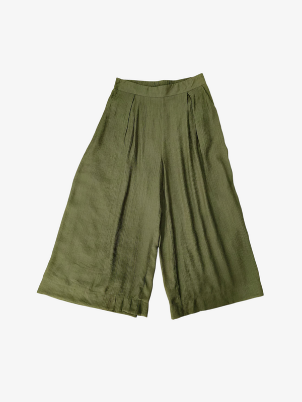 RIO RELAXED PLEATED CULOTTES