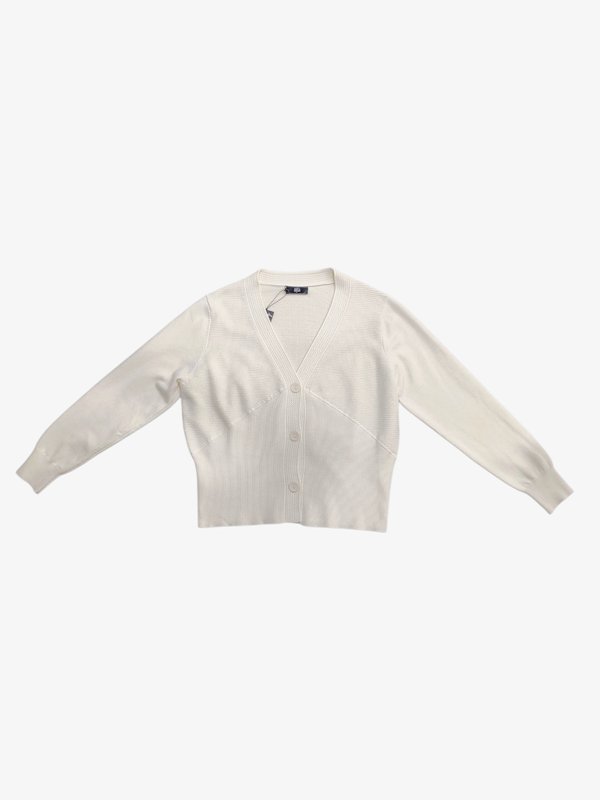 CHAYA V-NECK TEXTURED KNIT CARDIGAN