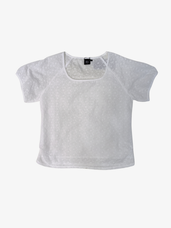 LUNA CLASSICE EMBROIDERED TOP (BS75815)