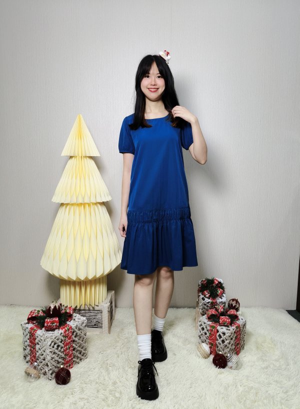 KELLY RUSTY CHARM RUFFLE DRESS