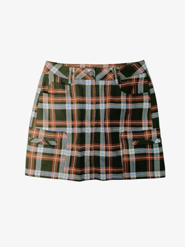 JOSE CLASSIC CHECKERD CARGO SKORT (SK75802)