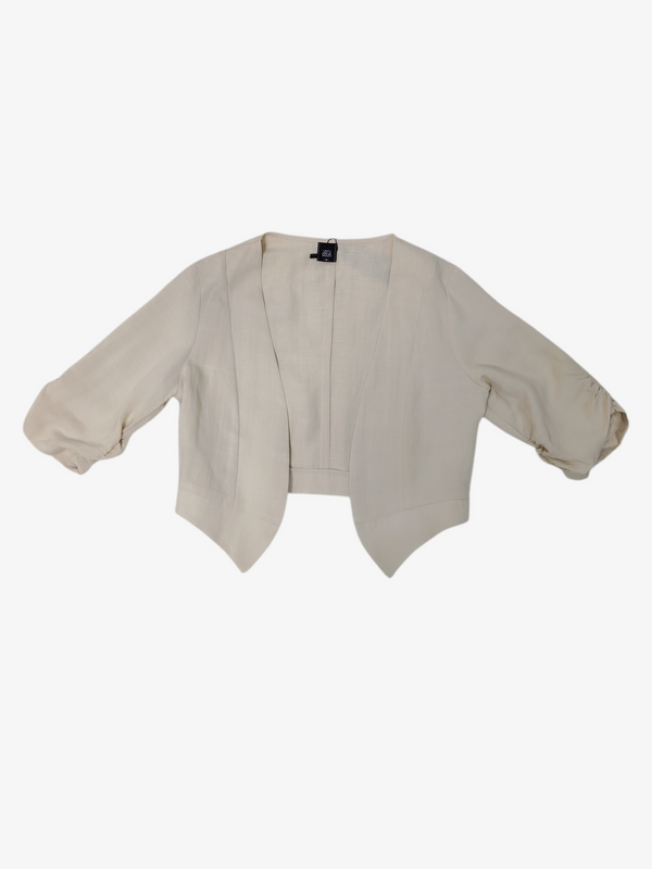 NICOLA LIGTHWEIGHT CROPPED JACKET (JK56724)