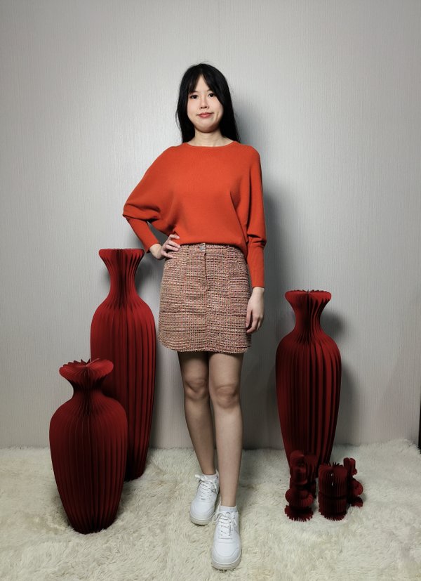 KACIE SOFT TWEED SKORT (SK75843)