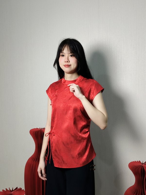JADE MODERN CHEONGSAM INSPIRED TOP (BS75829)