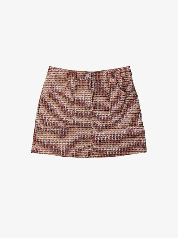 KACIE SOFT TWEED SKORT (SK75843)