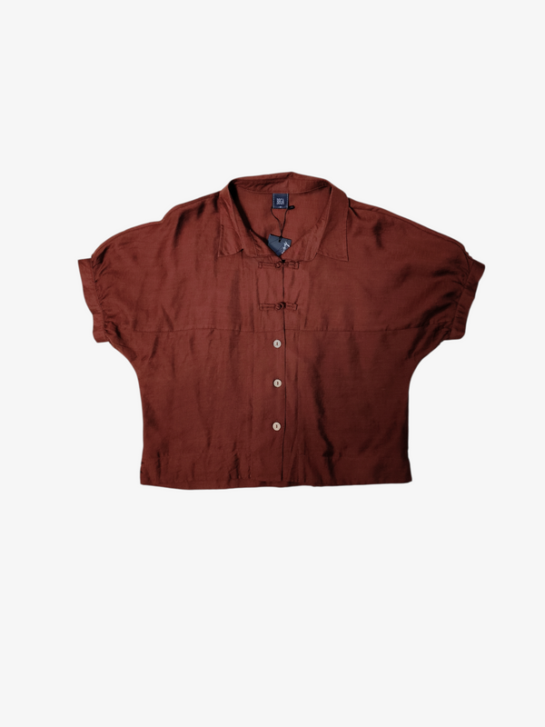 LARA ORIENTAL KNOT SHORT SLEEVE TOP (BS75840)