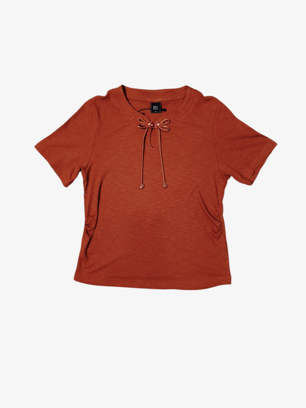 ELLOIT LUNAR KNOT DETAIL TOP (TS47466)