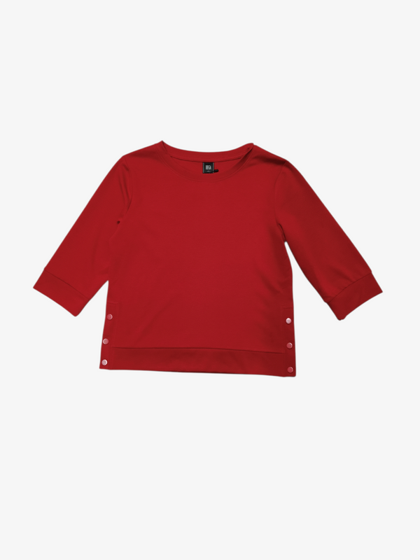 ESME MINIMAL BUTTON ACCENT TOP (TB46476)